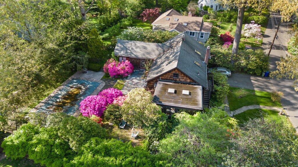 13 Range Road Rowayton, CT 06853 - Photo 3 of 10 an aerial view of a house