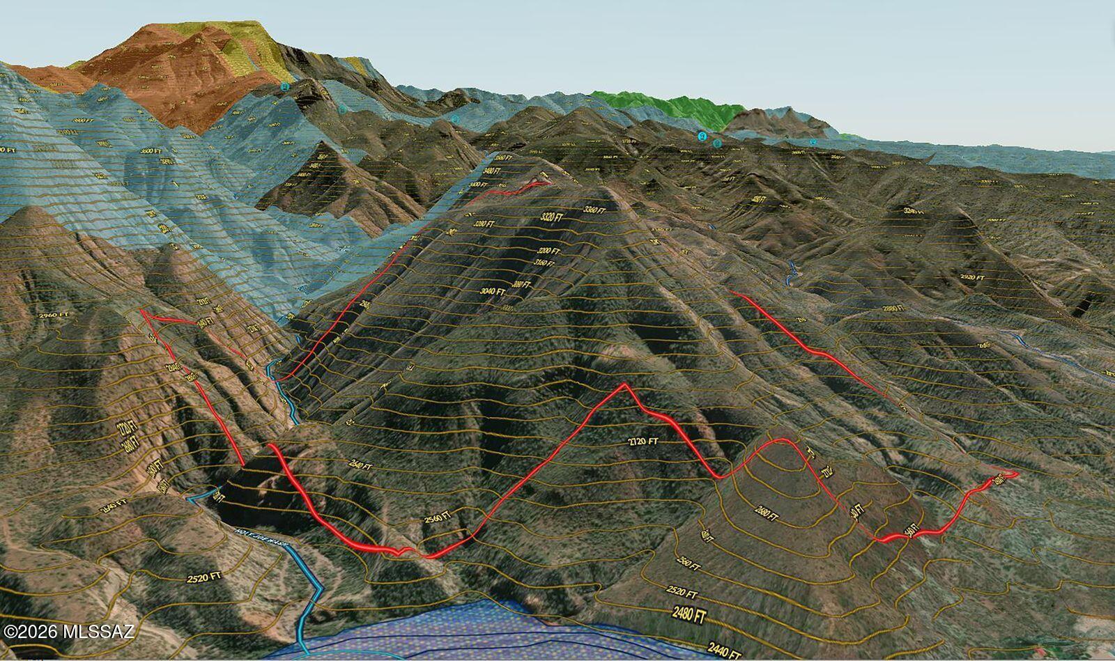 Tbd East Aravaipa Road Winkelman, AZ 85192 - Photo 2 of 18 Aravaipa Mountain Aerial Map