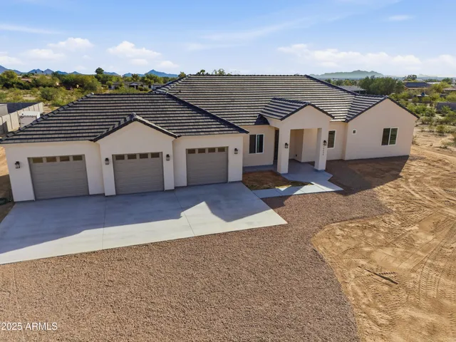 a view of a lake with a mountain