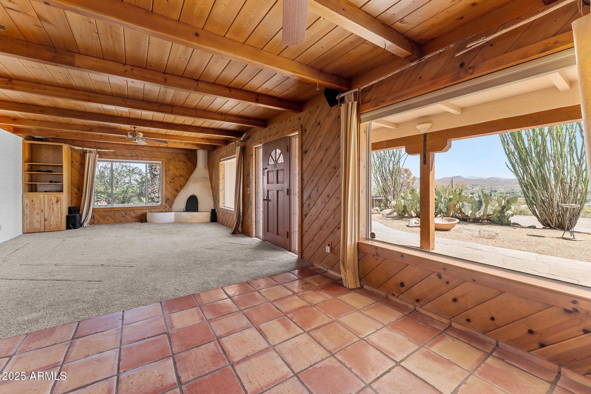 651 Chaparral Road Wickenburg, AZ 85390 - Photo 17 of 58 a view of an empty room with a window