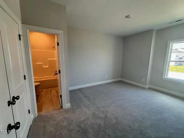 a view of hallway with window