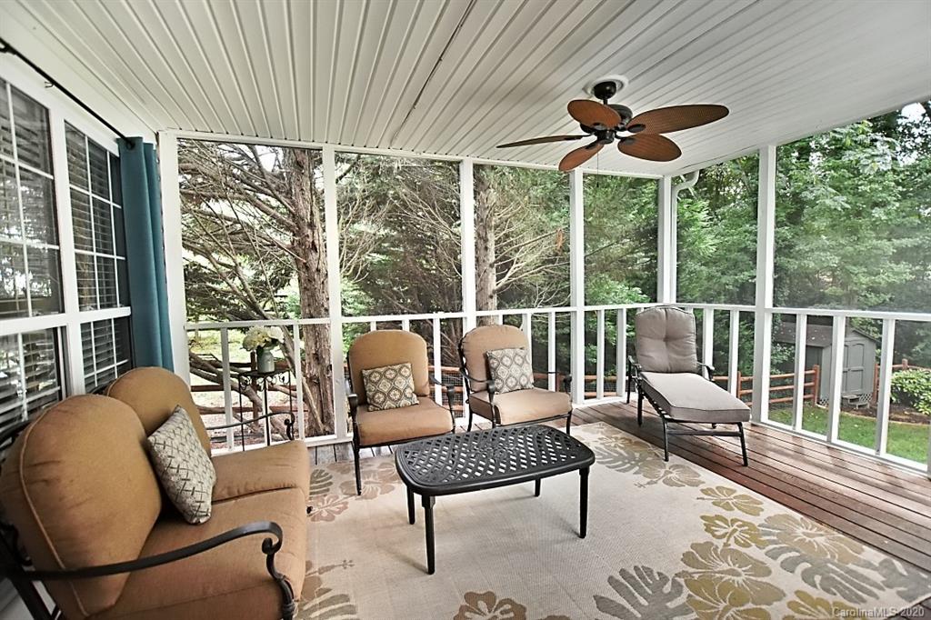 735 West Cheval Drive Fort Mill, SC 29708 - Photo 32 of 41 a balcony with furniture and a large window