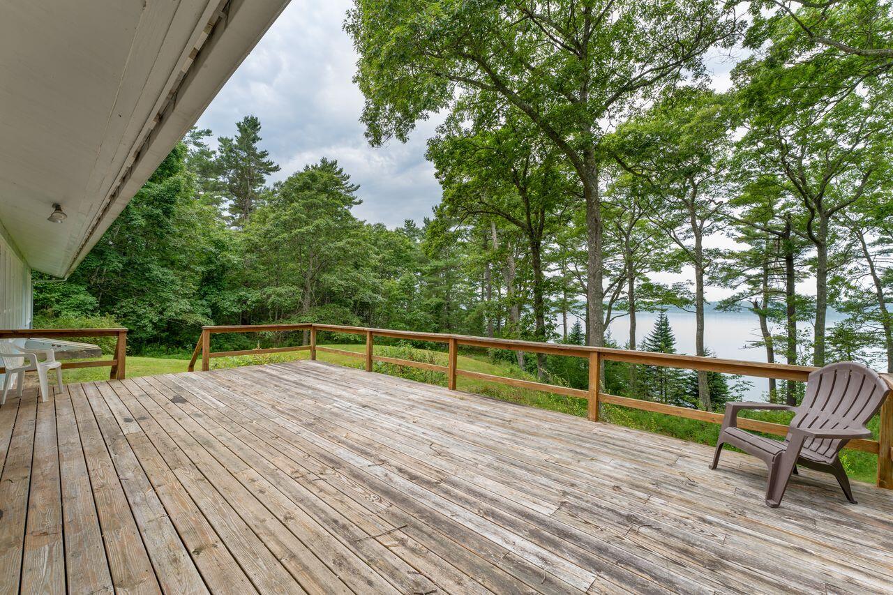 890 Mere Point Road Brunswick, ME 04011 - Photo 31 of 52 water view from deck a