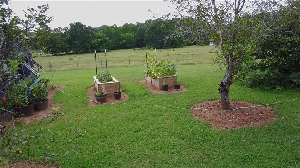 876 Simpson Mill Road Locust Grove, GA 30248 - Photo 14 of 40 a garden view with a fountain