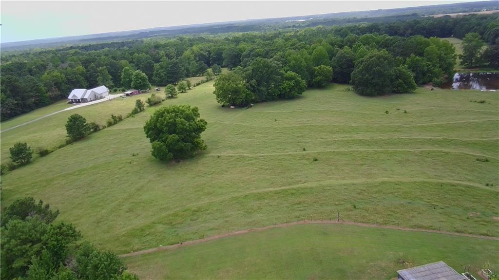 876 Simpson Mill Road Locust Grove, GA 30248 - Photo 9 of 40 a view of a big yard with plants and large trees