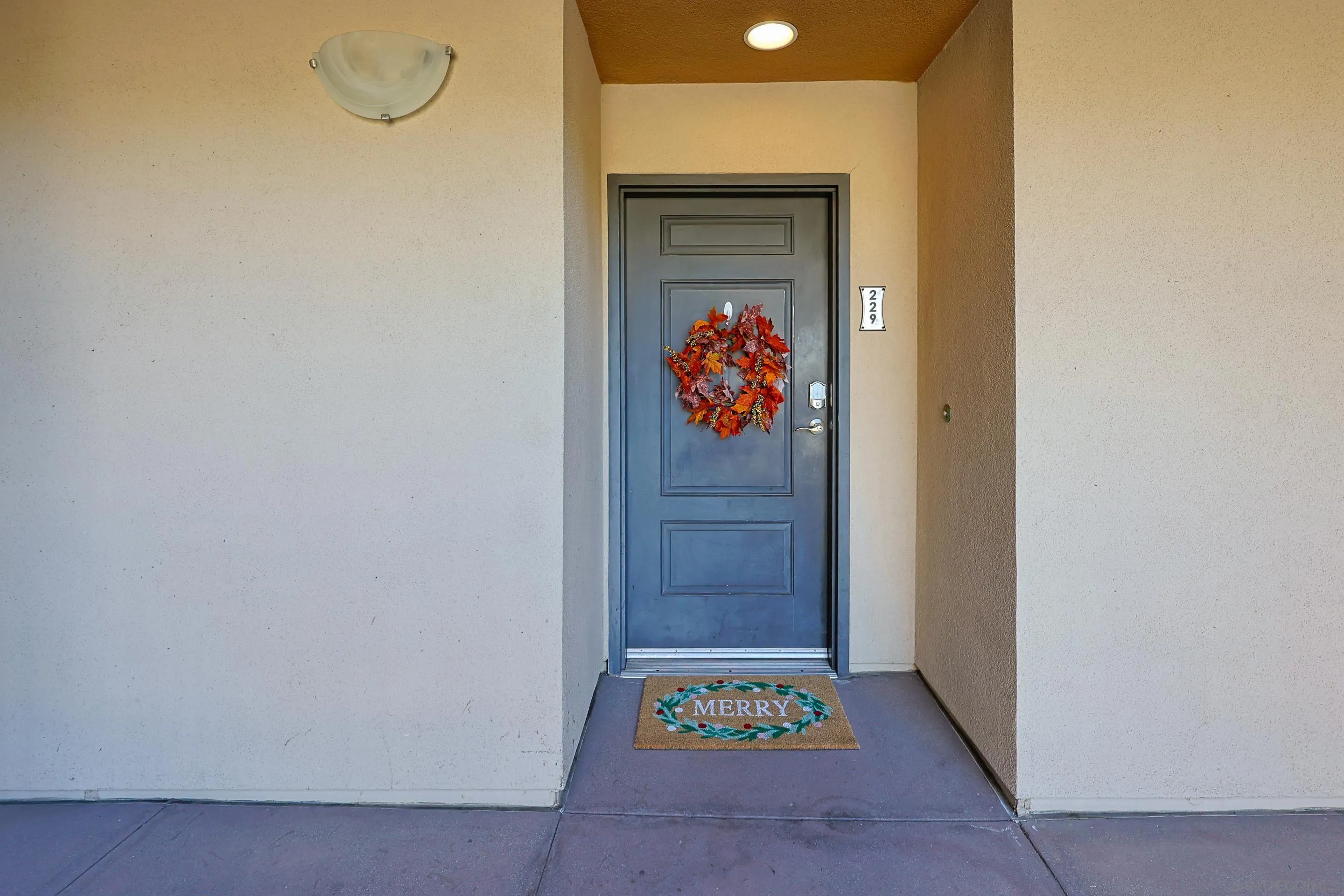 3887 Pell Place, Unit 229 San Diego, CA 92130 - Photo 19 of 49 close up view of an entryway