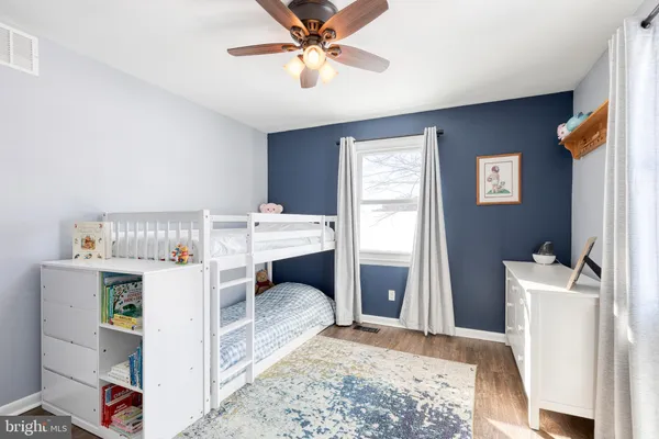 a room with a bed and a couch