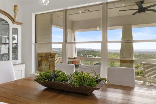 a room with window