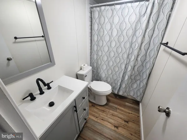 a bathroom with a sink and toilet