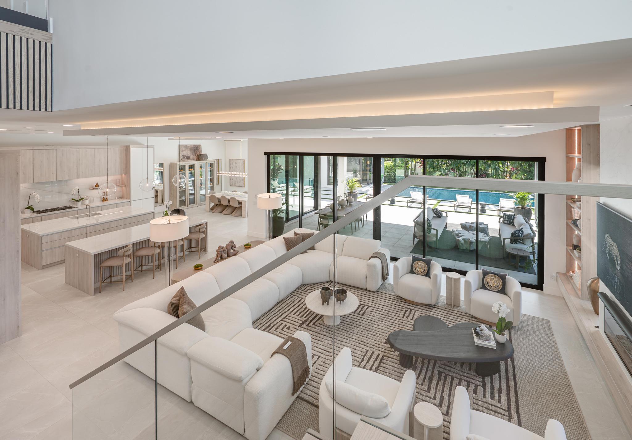 400 Northeast 4th Street Boca Raton, FL 33432 - Photo 26 of 73 a living room with furniture and a large window