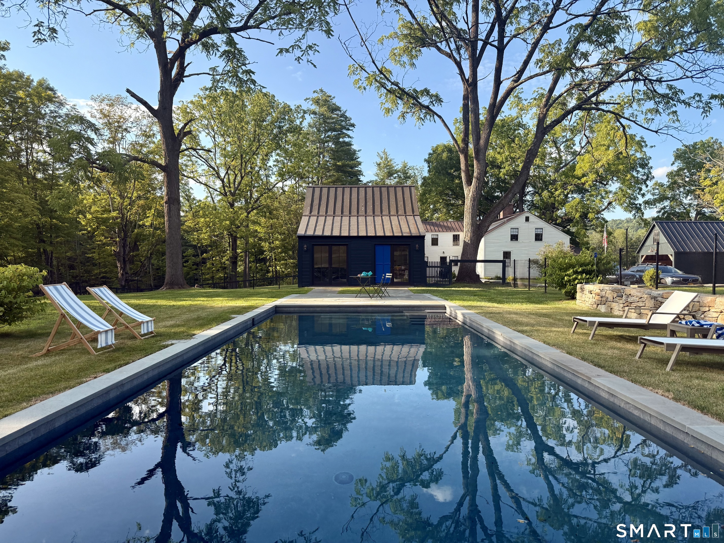 40 Music Mountain Road Canaan, CT 06031 - Photo 2 of 32 a view of swimming pool with seating space