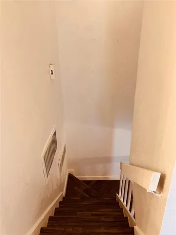 a view of wooden floor