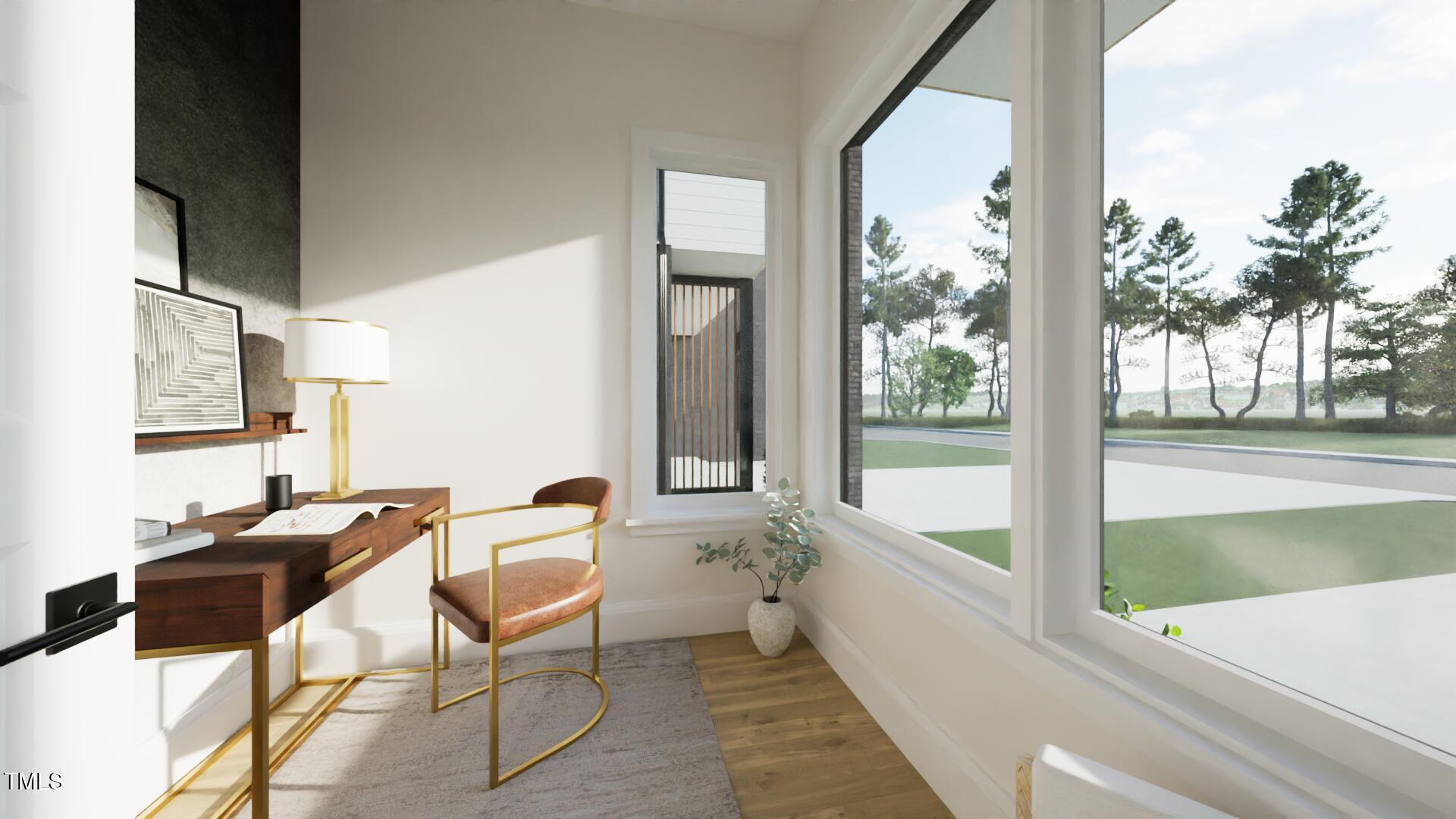 1804 Pershing Road Raleigh, NC 27608 - Photo 11 of 34 a balcony with chairs and with an outdoor space