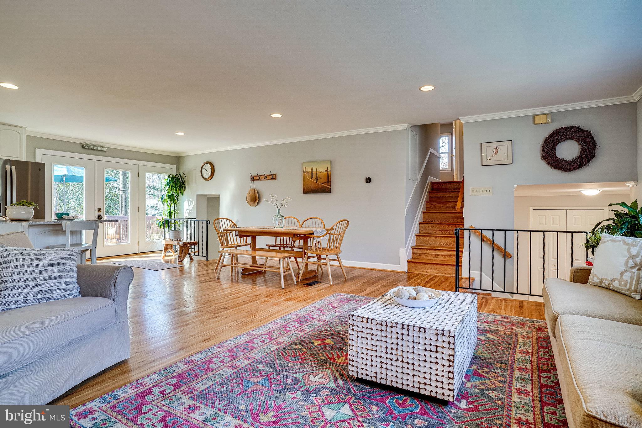 6128 Roxbury Avenue Springfield, VA 22152 - Photo 15 of 94 Living Room with View Toward Dining Room