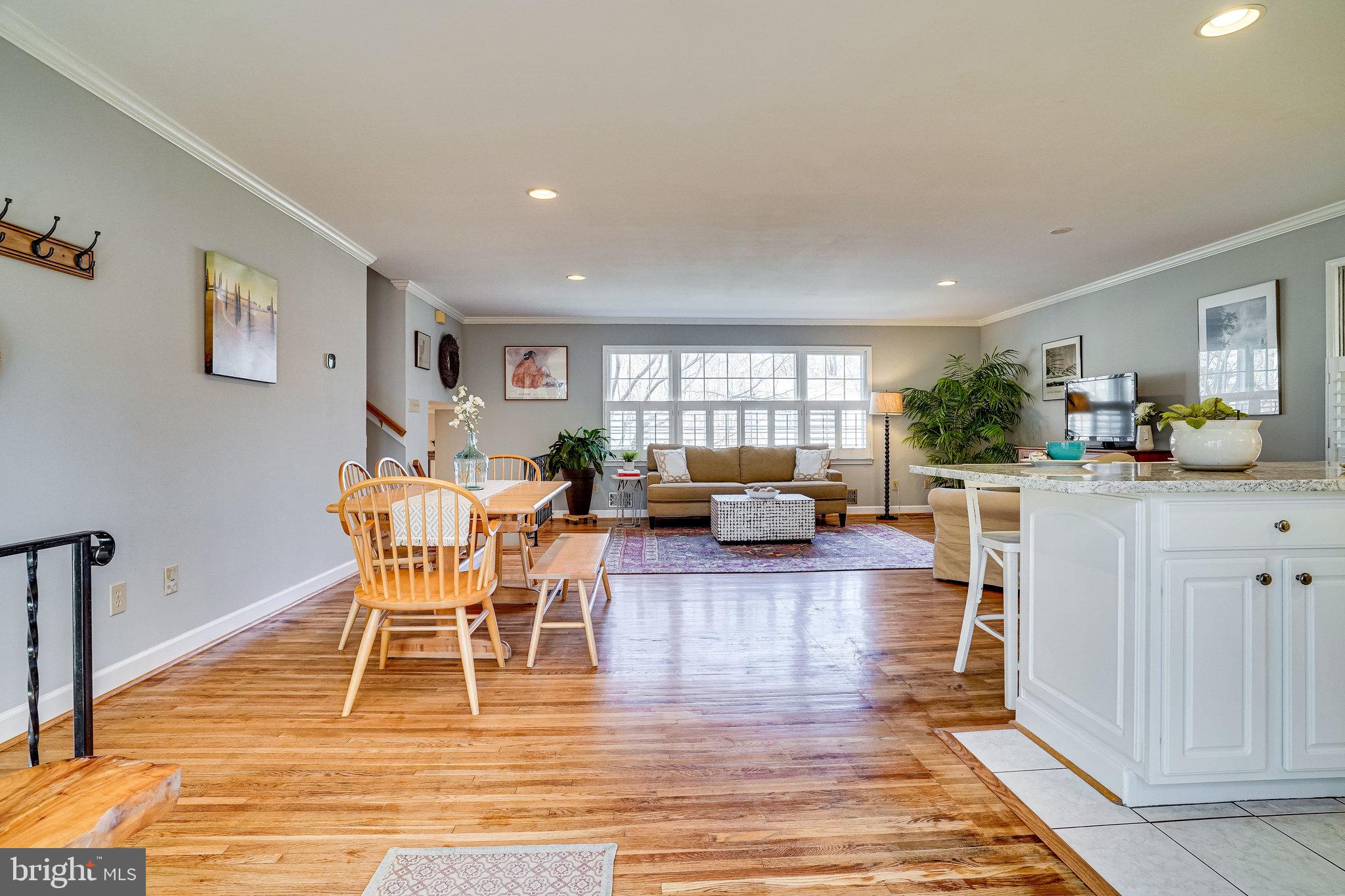 6128 Roxbury Avenue Springfield, VA 22152 - Photo 19 of 94 View Toward Dining and Living Room