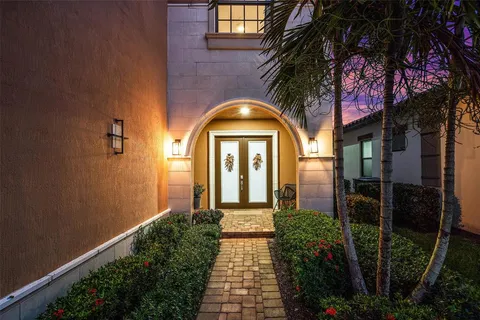 a front view of a house with a porch