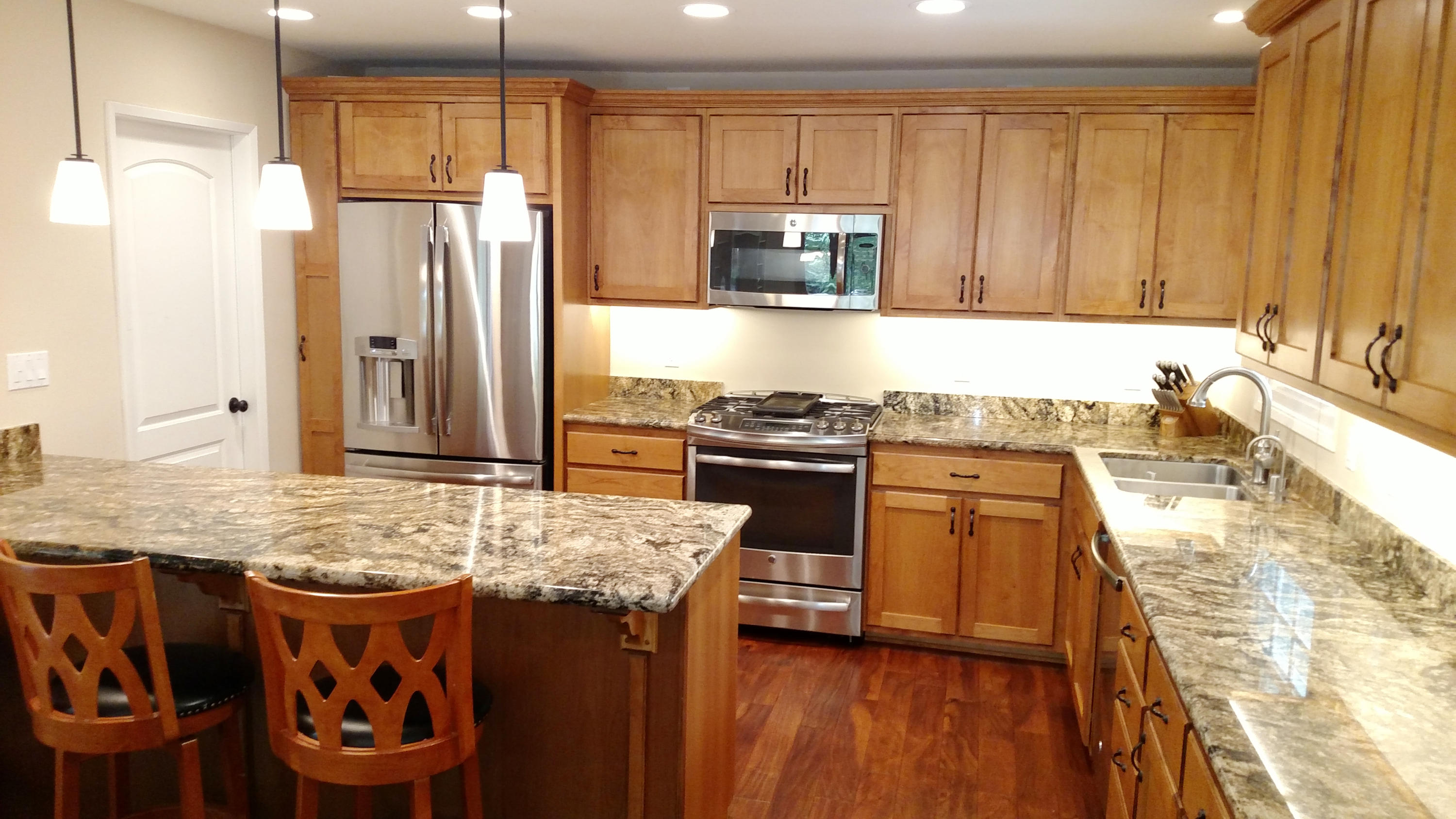 537 Windsor Avenue Goleta, CA 93117 - Photo 1 of 16 a kitchen with stainless steel appliances granite countertop a stove a sink and a refrigerator