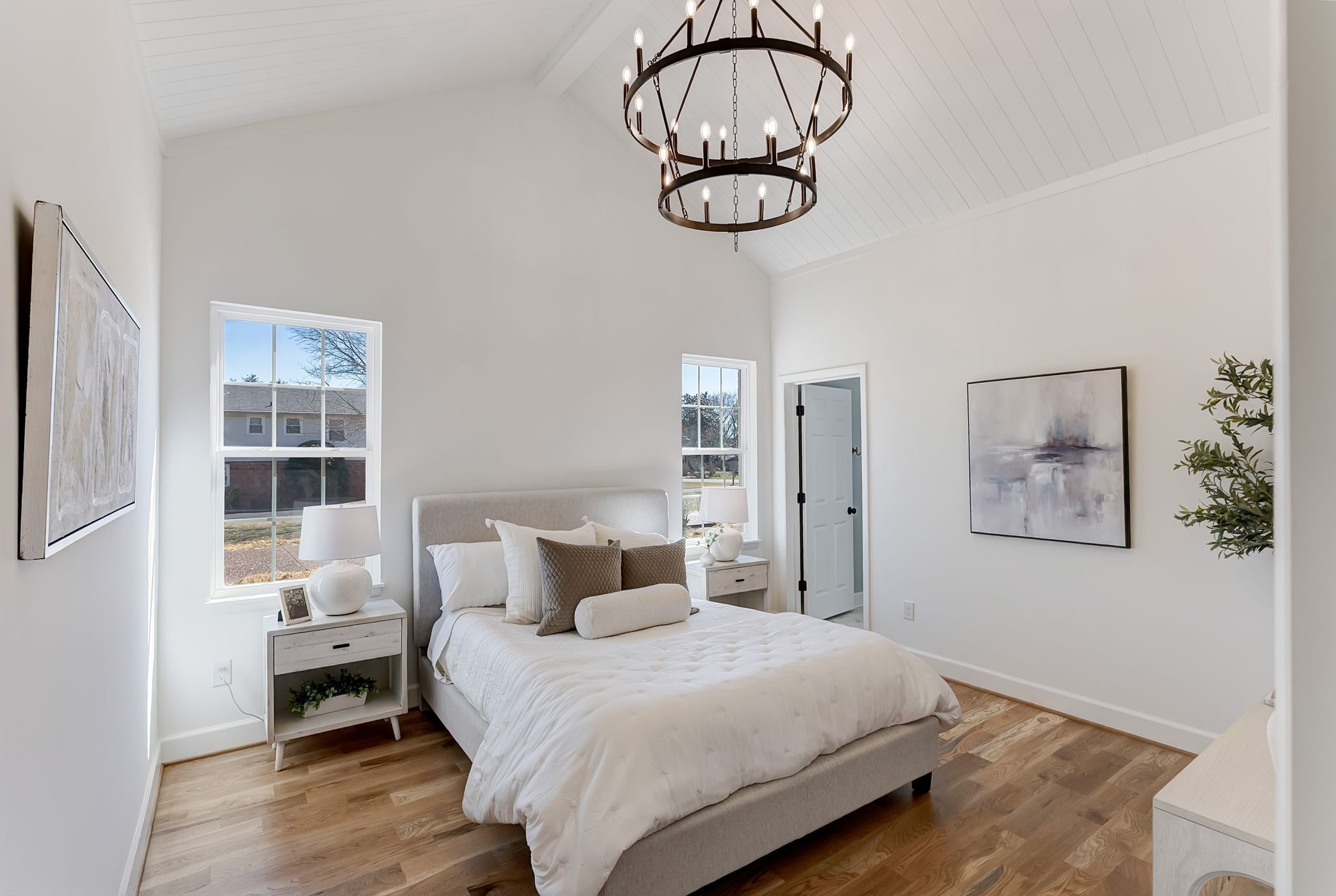 108 Poplar Street Franklin, TN 37064 - Photo 13 of 33 a bedroom with a bed and a window