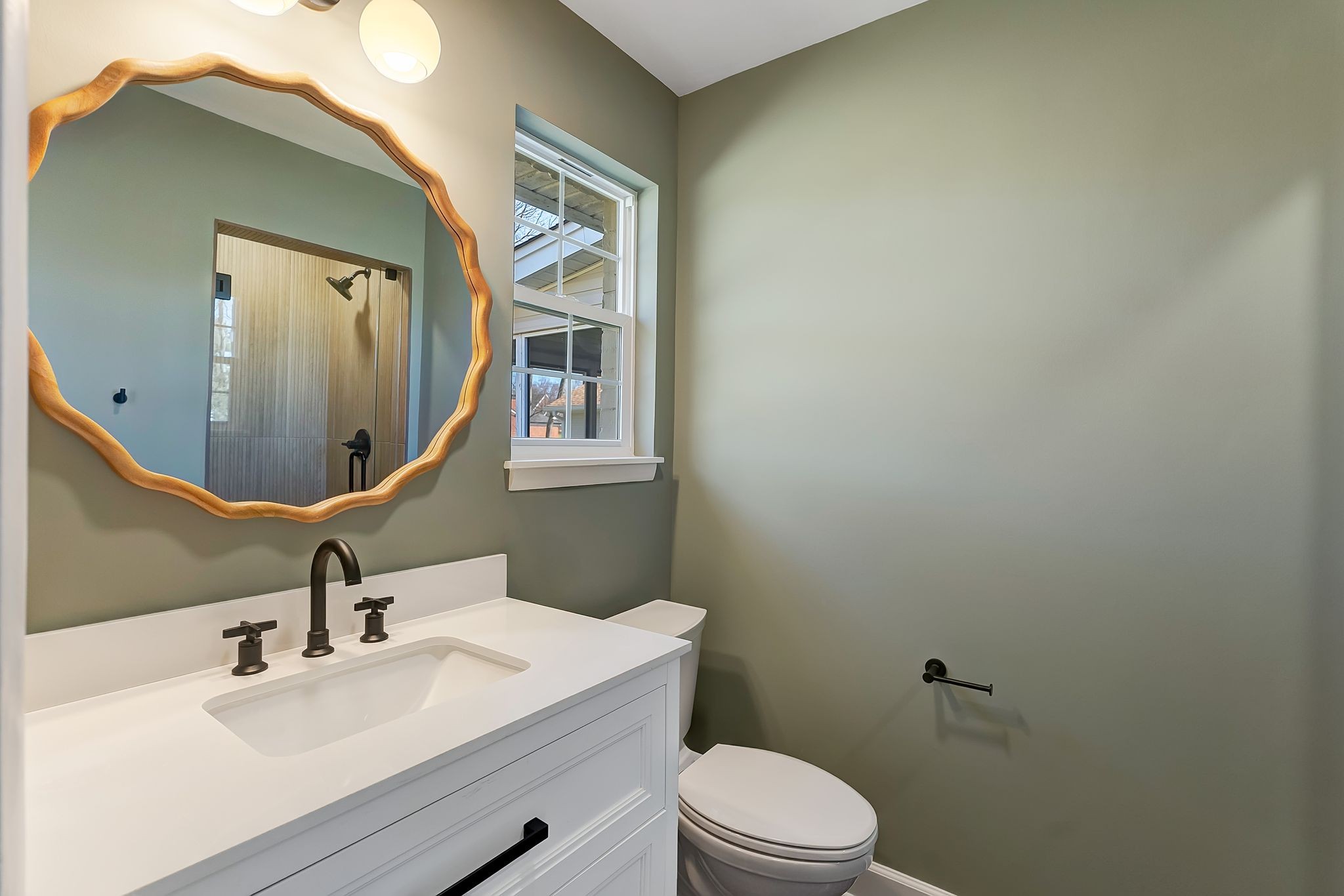 108 Poplar Street Franklin, TN 37064 - Photo 20 of 33 a bathroom with a sink mirror vanity and toilet