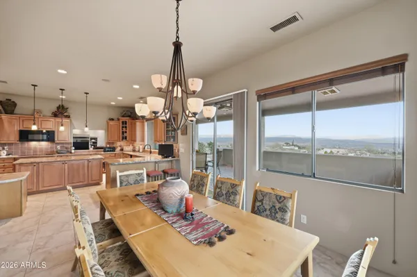 a view of a city from a balcony