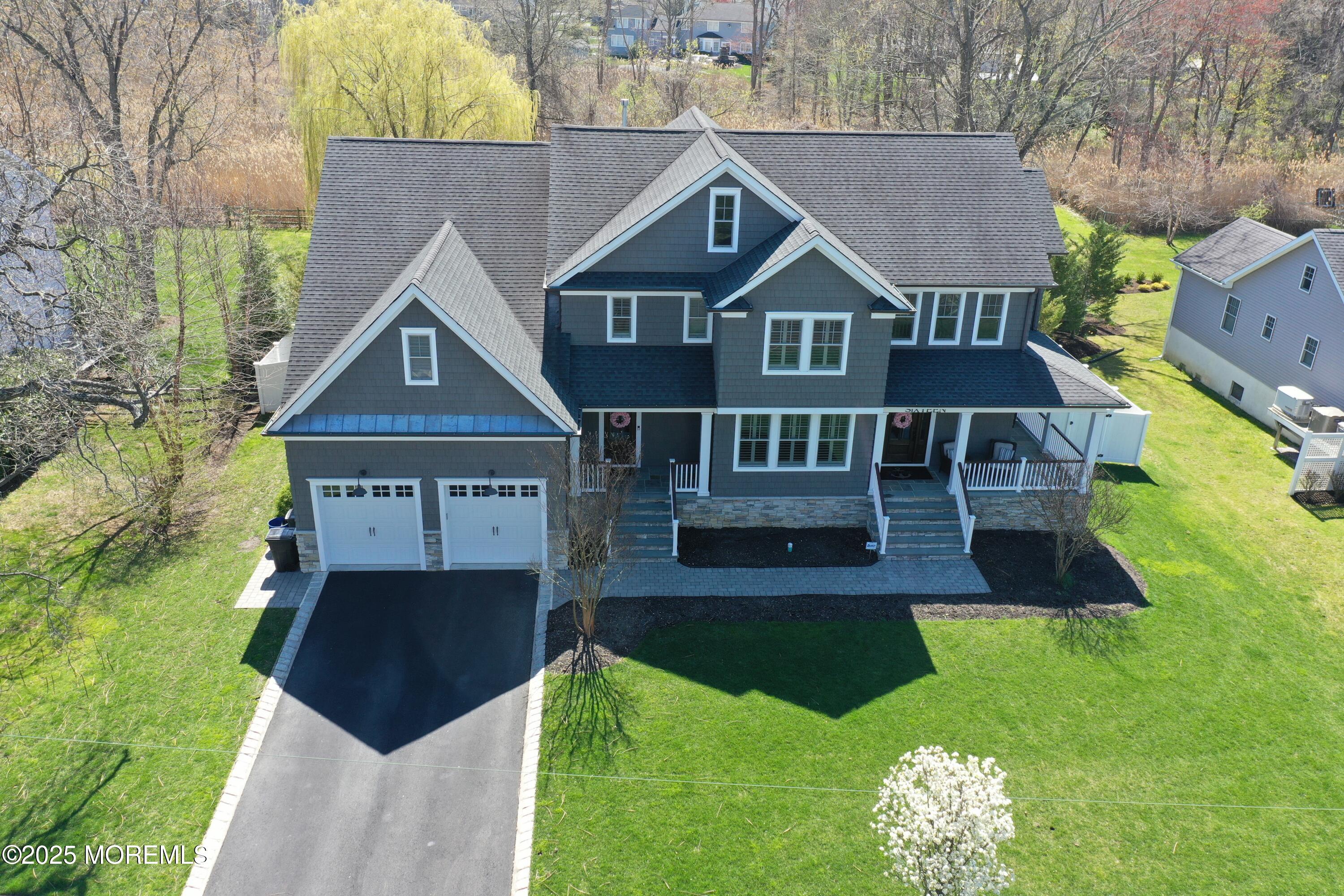 16 Winding Way Little Silver, NJ 07739 - Photo 30 of 31 a aerial view of a house