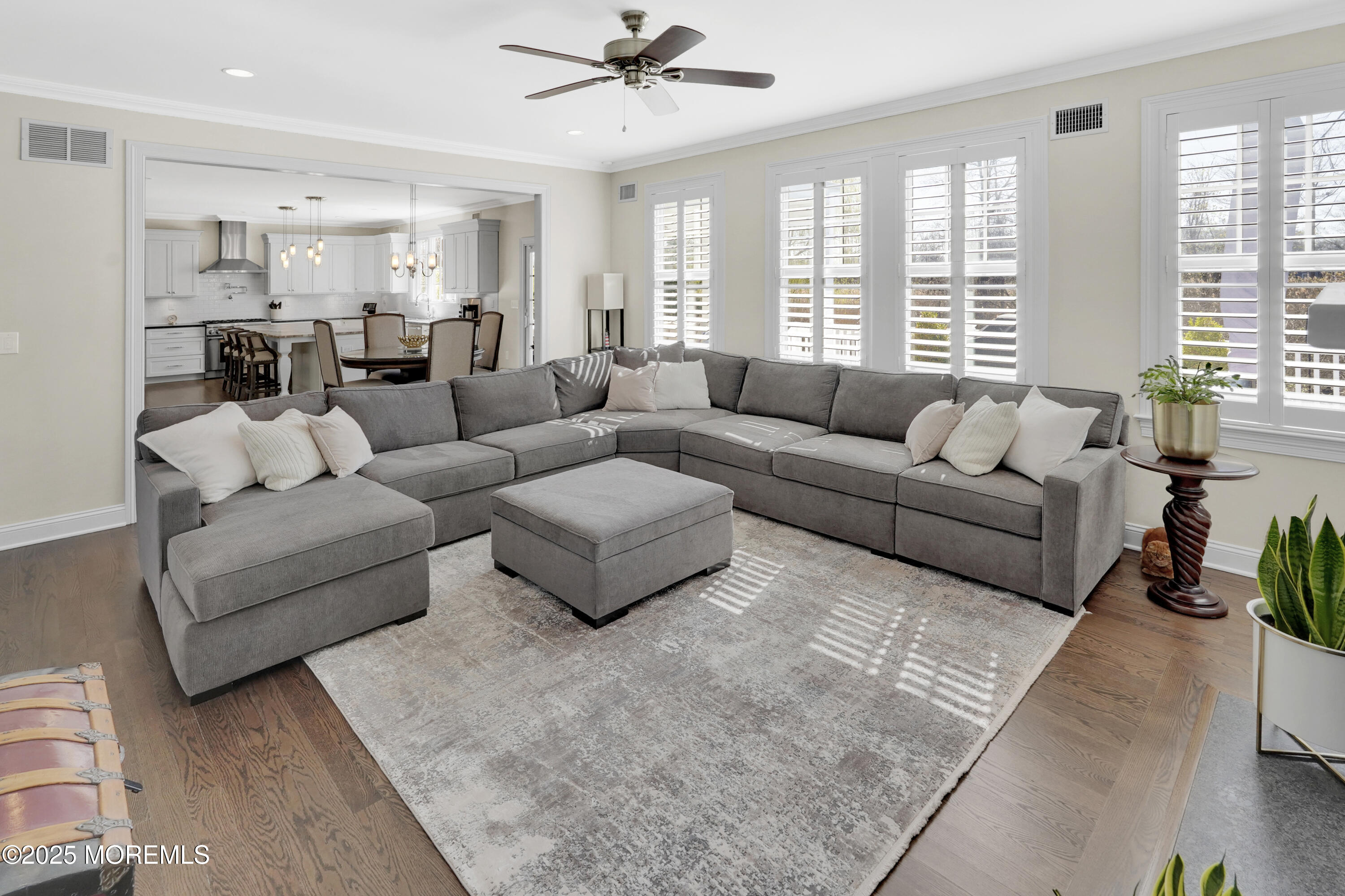16 Winding Way Little Silver, NJ 07739 - Photo 9 of 31 a living room with furniture and a large window