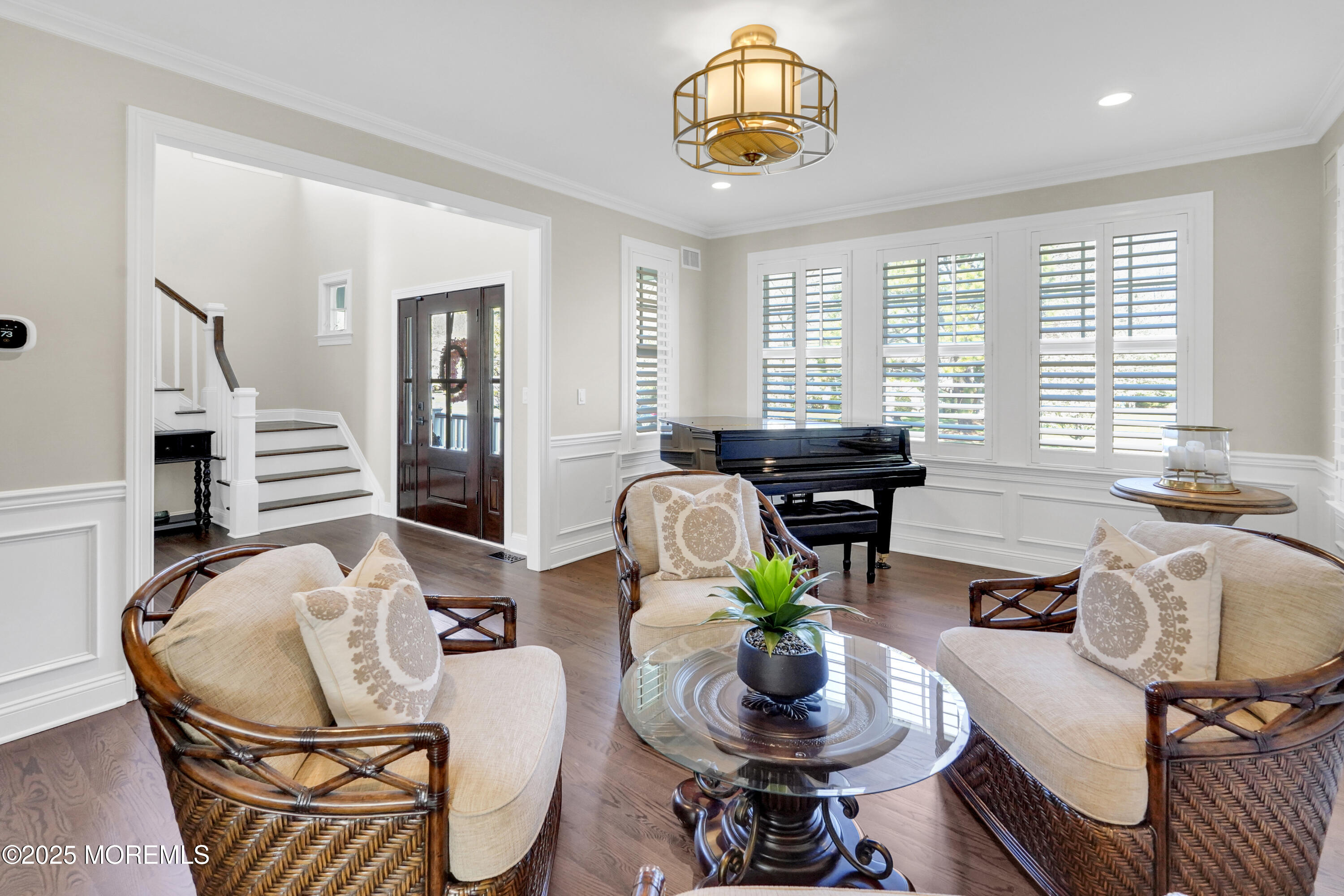 16 Winding Way Little Silver, NJ 07739 - Photo 10 of 31 a living room with furniture and wooden floor