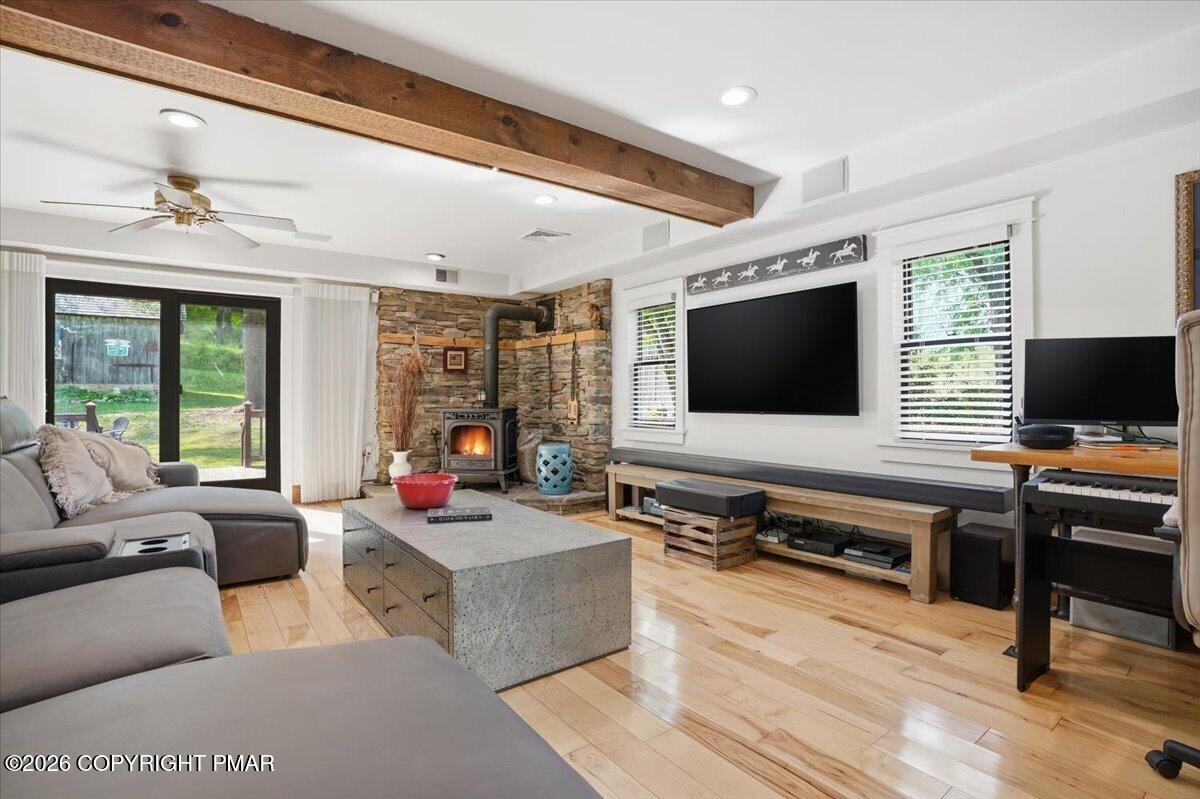 299 Brick Church Road Saylorsburg, PA 18353 - Photo 20 of 108 LIVING ROOM TO DECK