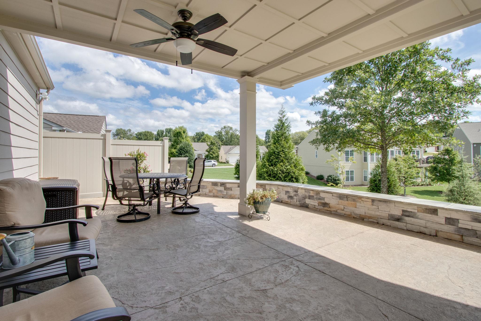 520 Bugler Road Mount Juliet, TN 37122 - Photo 26 of 30 a view of a porch with furniture and a yard