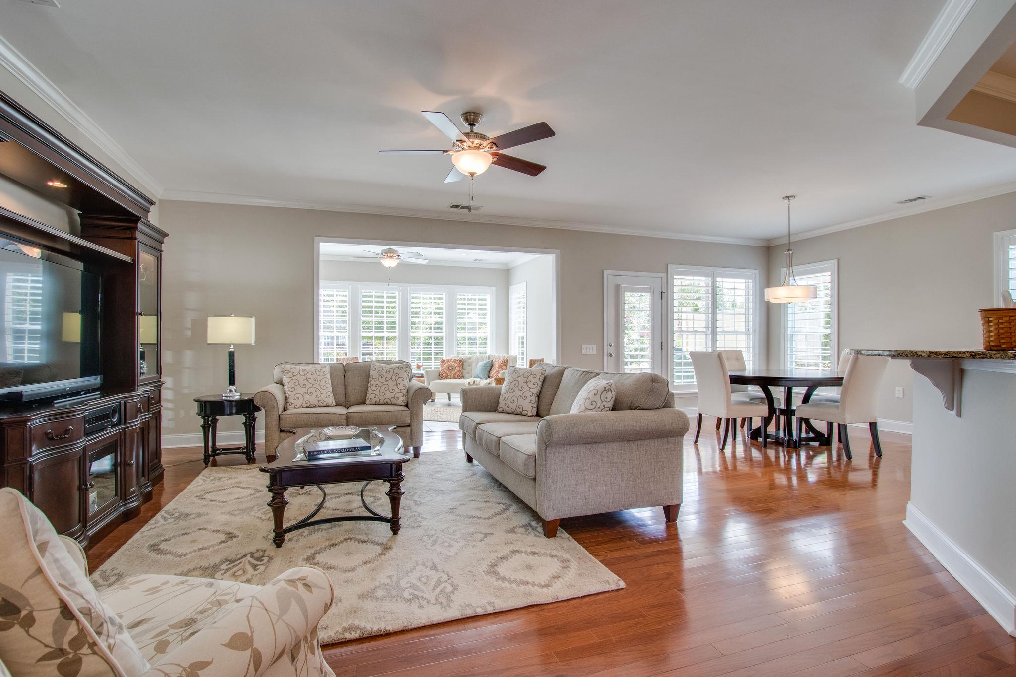 520 Bugler Road Mount Juliet, TN 37122 - Photo 8 of 30 a living room with furniture and a flat screen tv