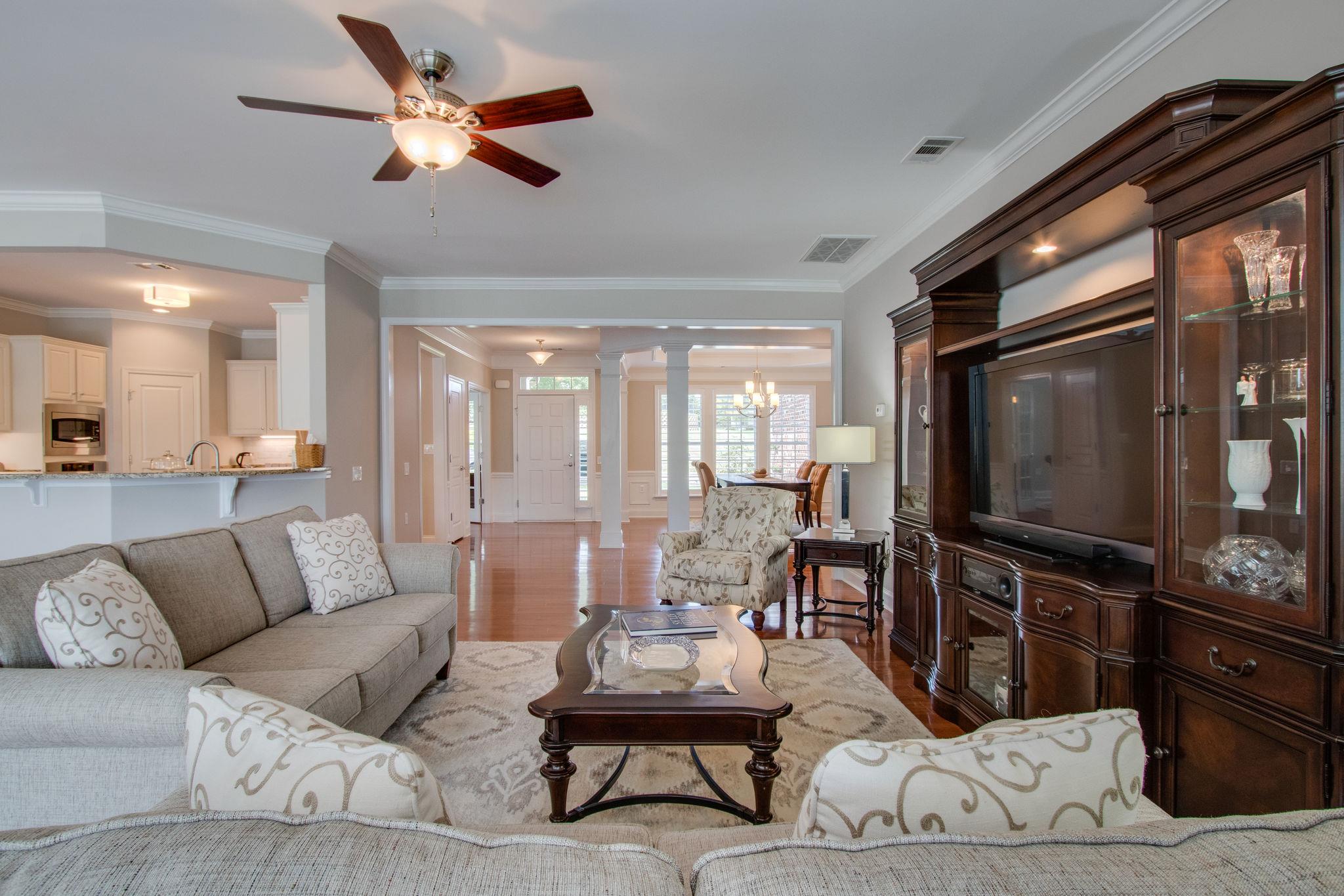 520 Bugler Road Mount Juliet, TN 37122 - Photo 10 of 30 a living room with furniture and a flat screen tv