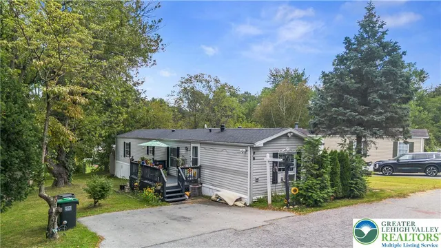 a aerial view of a house