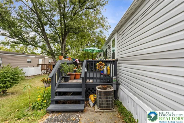 a view of outdoor space and deck