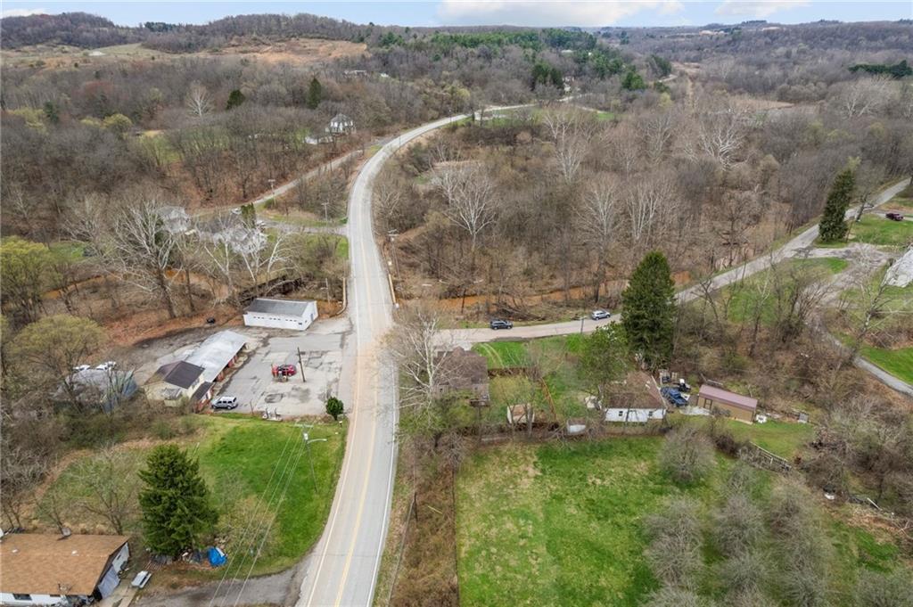 2 Creek Road Burgettstown, PA 15021 - Photo 35 of 37 an aerial view of a house with a yard