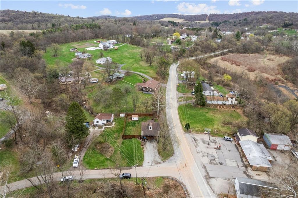 2 Creek Road Burgettstown, PA 15021 - Photo 36 of 37 an aerial view of a city with lots of residential buildings