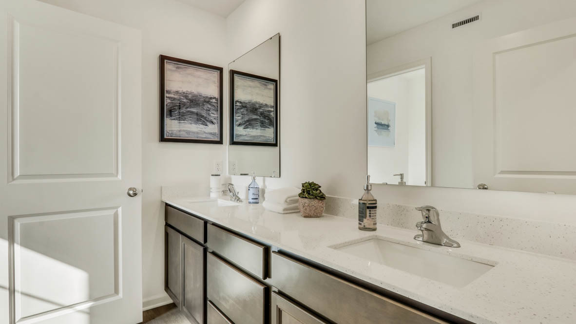 7110 Fair Oaks Road Racine, WI 53403 - Photo 17 of 23 a bathroom with a sink and a mirror