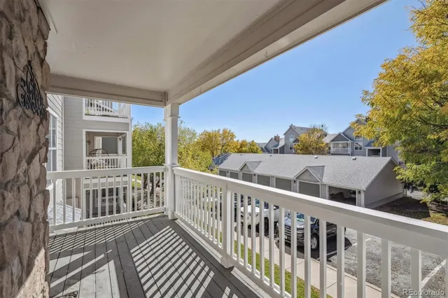 a view of a house with a deck