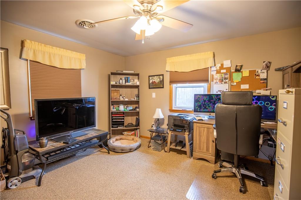 156 Jackson Road New Salem, PA 15468 - Photo 12 of 14 a view of a room with workspace and windows