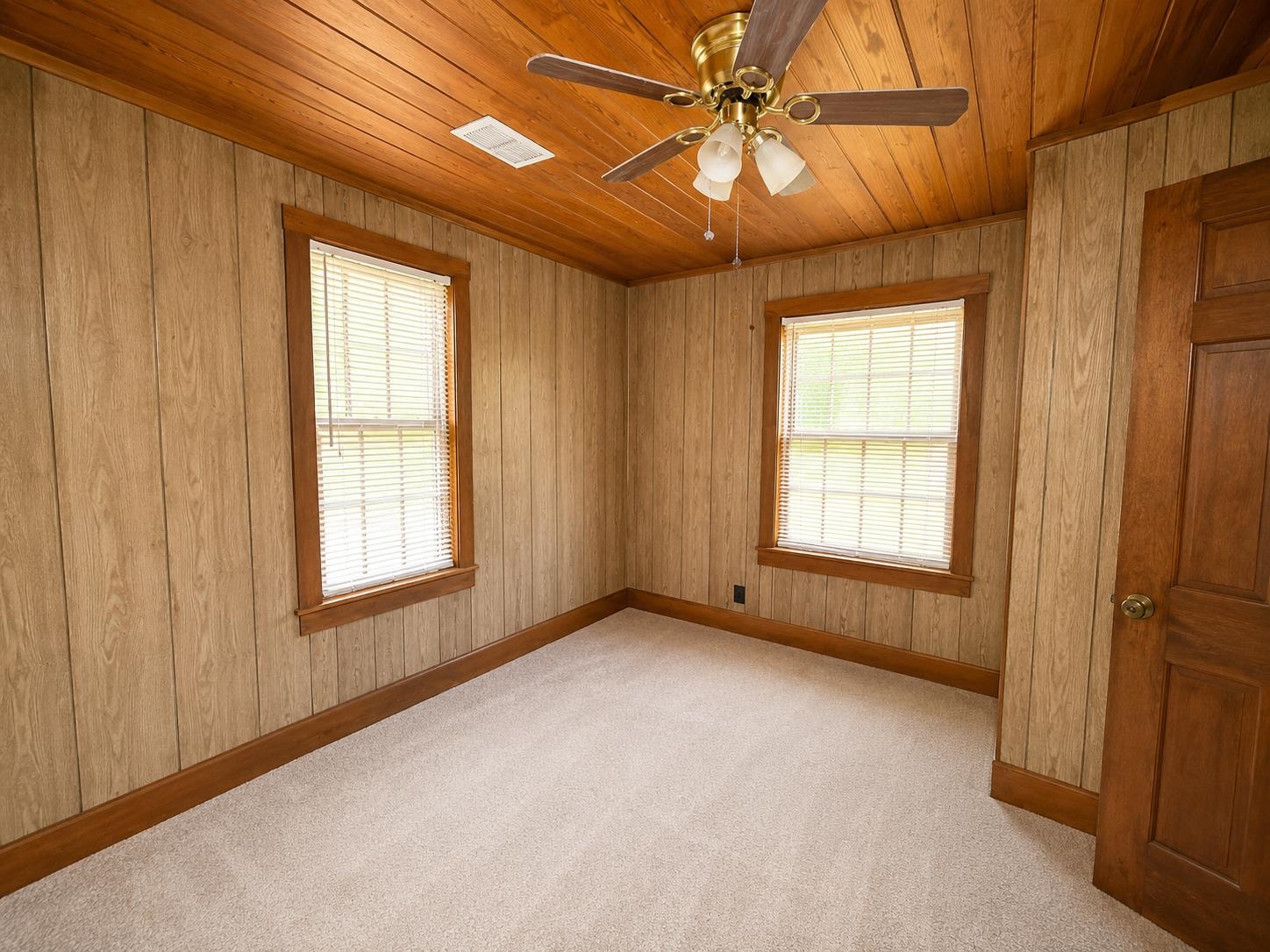 6760 Locke Road Millington, TN 38053 - Photo 6 of 31 an empty room with windows and fan