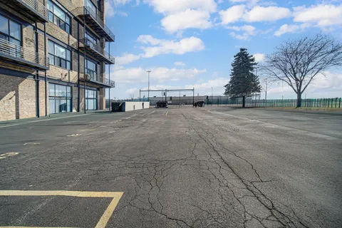 a view of a building with a entrance