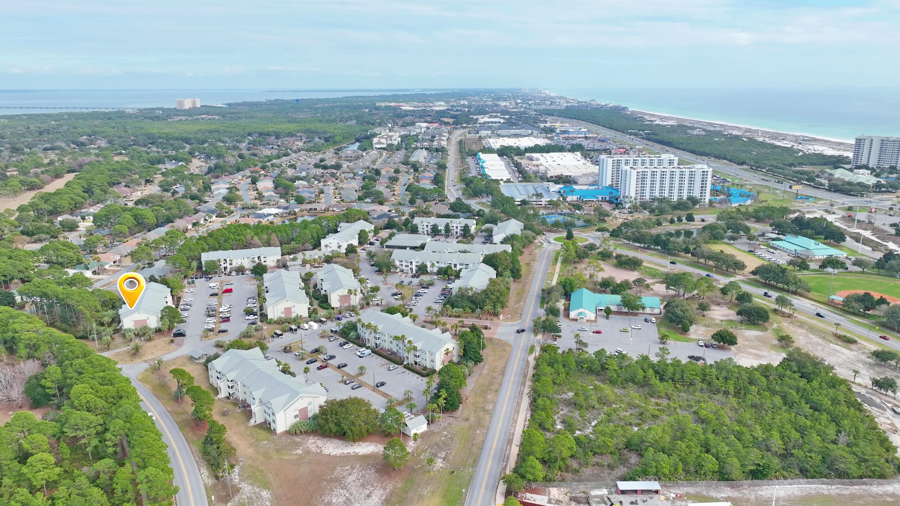 4080 Dancing Cloud Court, Unit 218 Destin, FL 32541 - Photo 4 of 28 an aerial view of multiple house