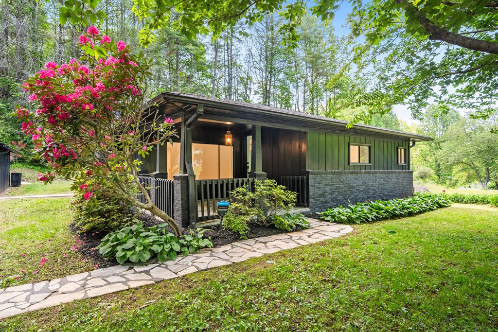 514 Ash Loop Road Blue Ridge, GA 30513 - Photo 3 of 24 a front view of house with yard