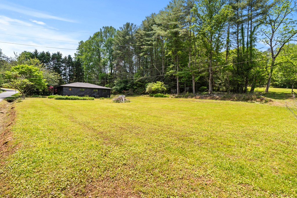 514 Ash Loop Road Blue Ridge, GA 30513 - Photo 4 of 24 a view of a swimming pool with an outdoor space and seating area