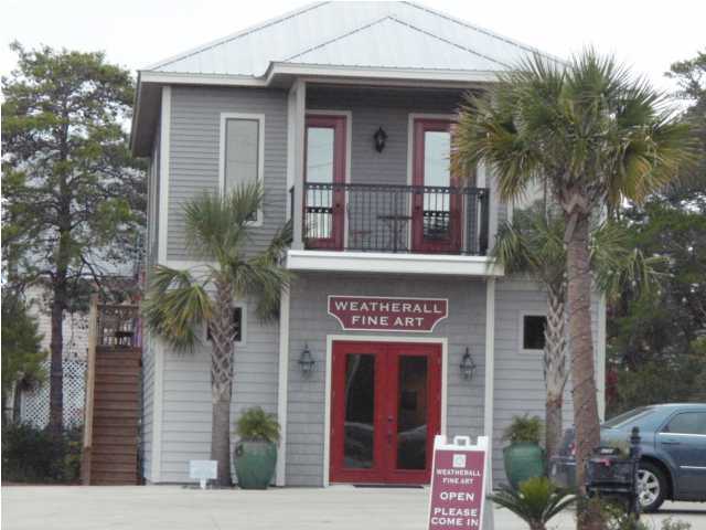 Lot 4 Maple Street Santa Rosa Beach, FL 32459 - Photo 11 of 15 a front view of a building with garden