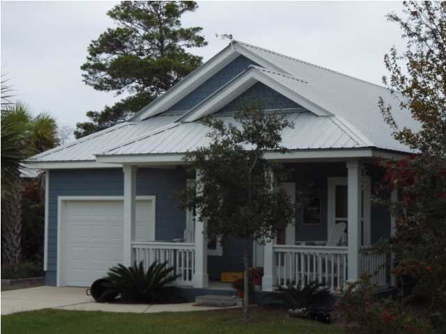 Lot 4 Maple Street Santa Rosa Beach, FL 32459 - Photo 5 of 15 a front view of a house with a yard