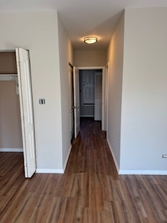 6418-20 South Stewart Avenue Chicago, IL 60621 - Photo 11 of 41 a view of a hallway with wooden floor