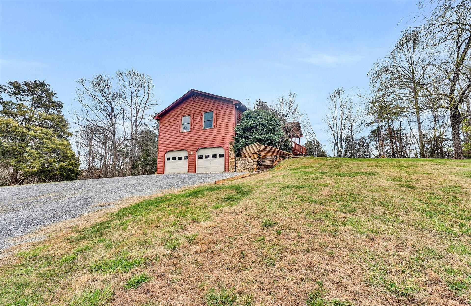 2921 Quarles Road Thaxton, VA 24174 - Photo 30 of 30 a view of a house with a yard
