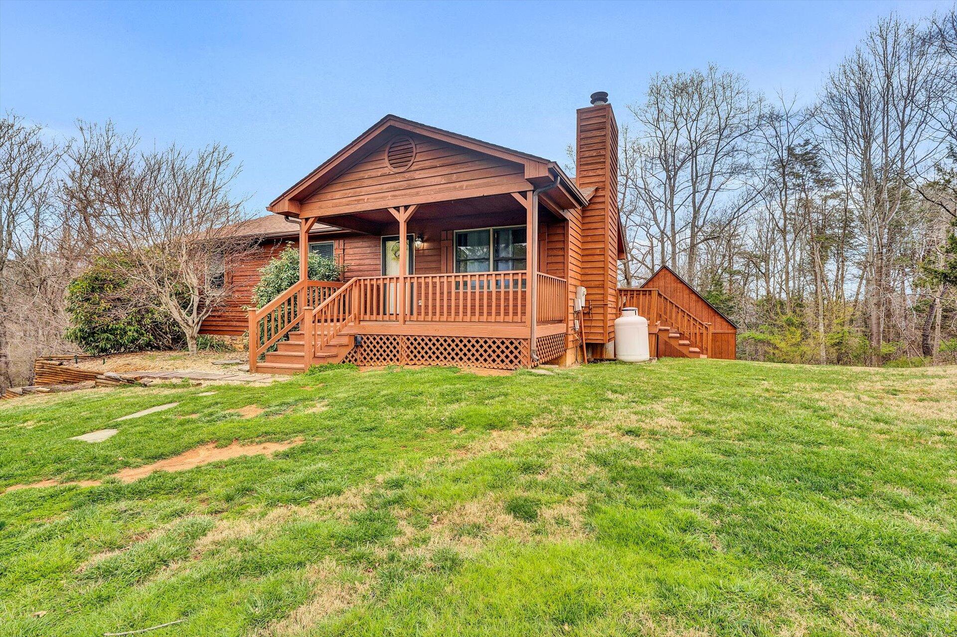 2921 Quarles Road Thaxton, VA 24174 - Photo 3 of 30 a view of a house with a yard