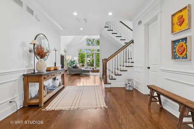 a very nice looking living room with a large window