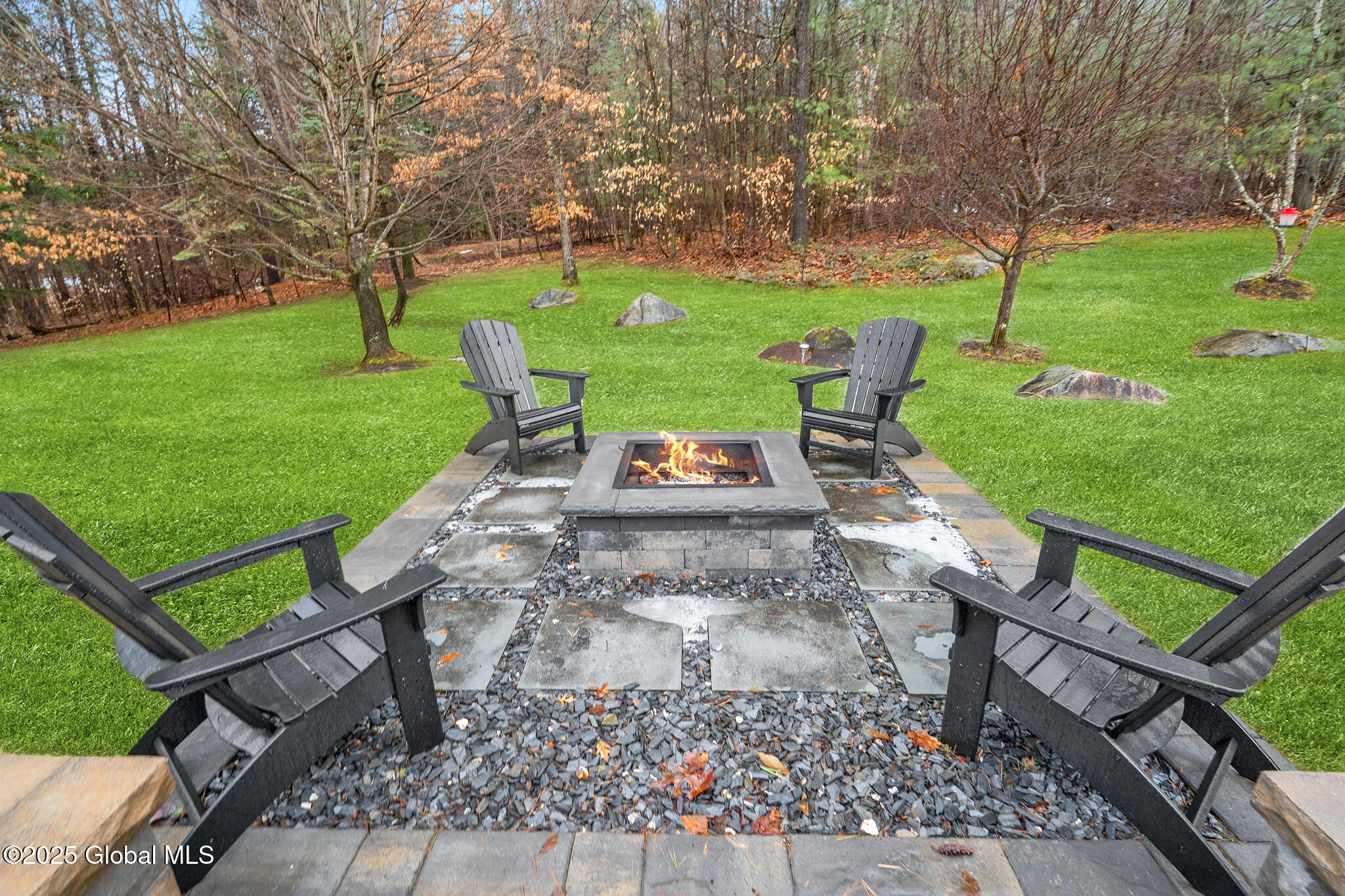 231 Potter Road Moreau, NY 12831 - Photo 39 of 44 Built in Fire Pit